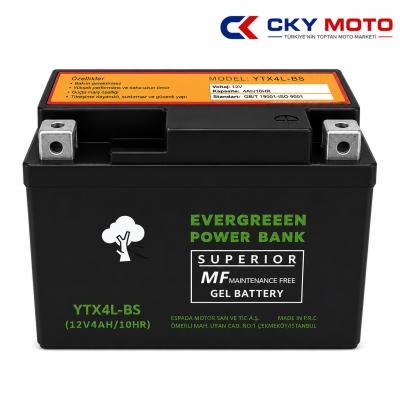 YTX4L-BS Akü BWS 100 / SFC (113×70×85)