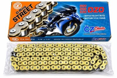 525 X 120 O-ringli CZ Çek Zincir Gold