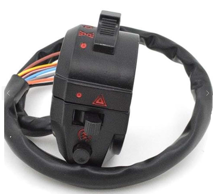 CG 125 KUMANDA SAĞ SOL SİYAH (12541)