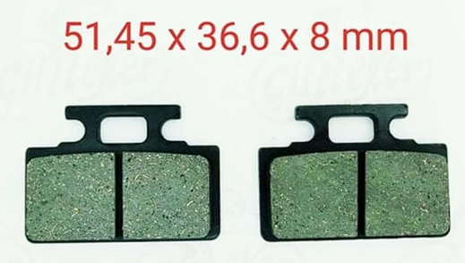 DİSK BALATA FA151 ATV BLUEBERRY (47583)