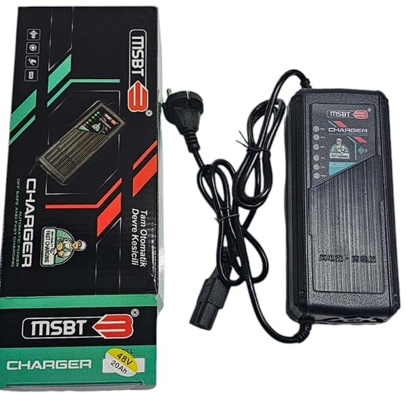 E-BİKE ŞARJ CİHAZI 48 W 20-24 kesicili (70115)