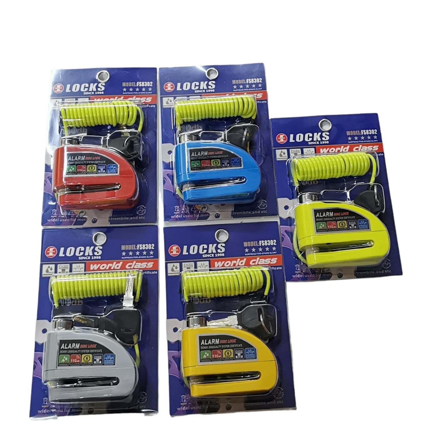 DİSK KİLİT ALARM KABLO (00265)