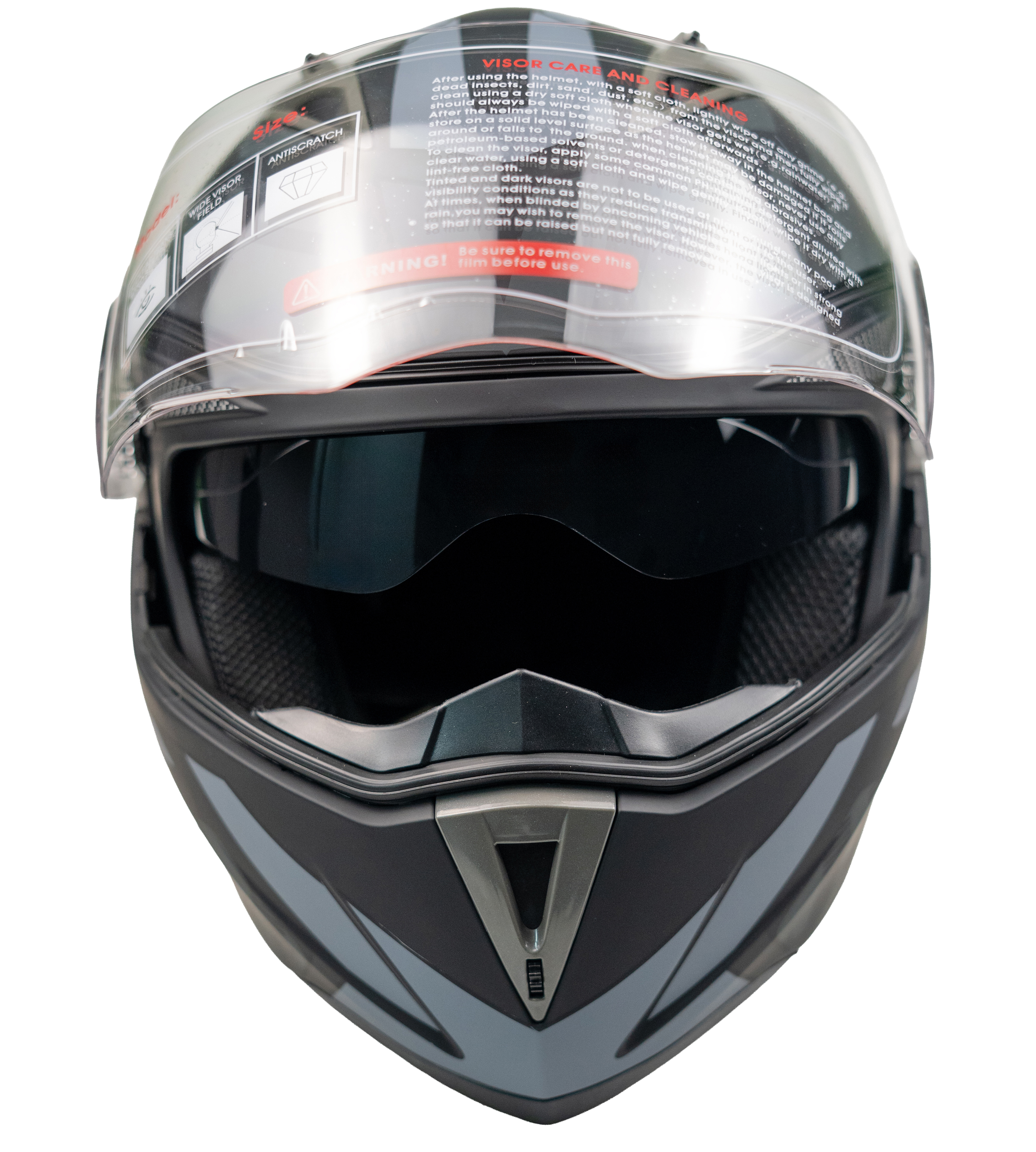 Helmet Jk 902 Çene Açılır Kask - Siyah - 2