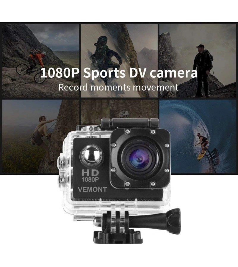 X2 Full HD 1080P Su Gecirmez Aksiyon Kamerasi EOX2